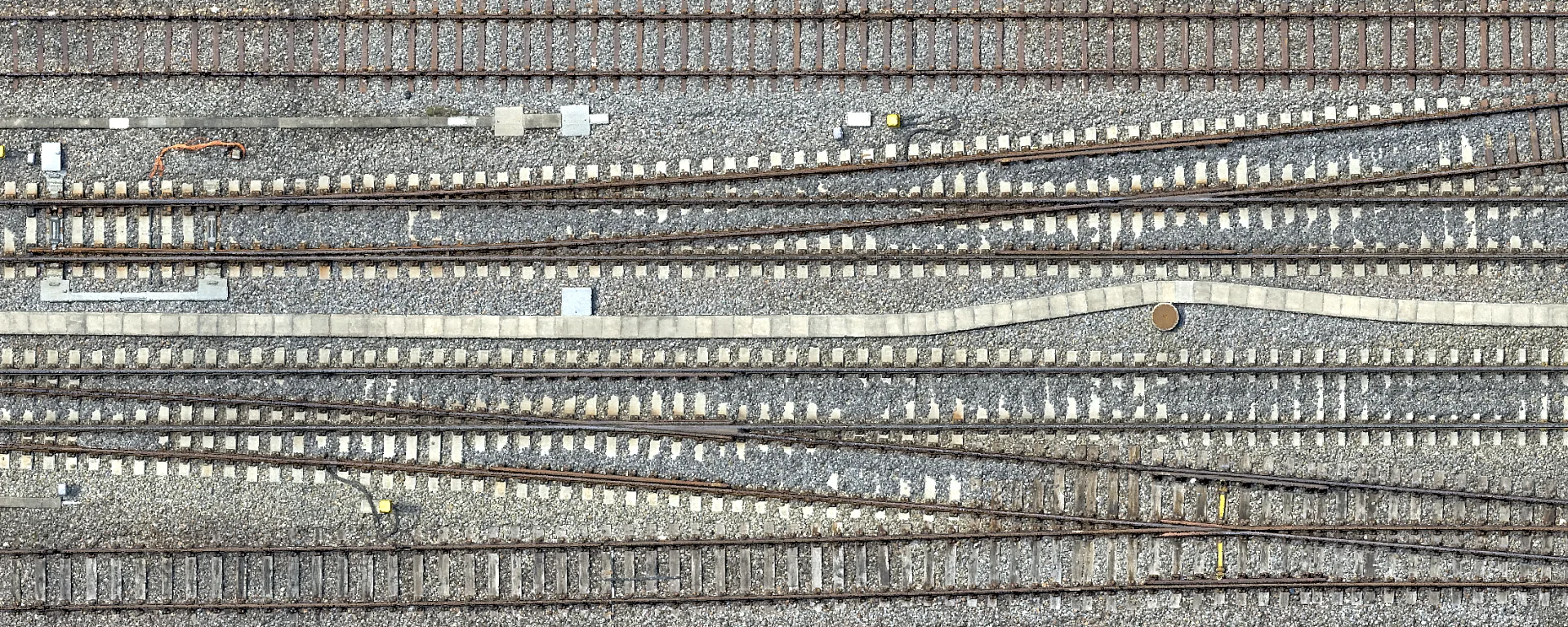 Drohnenvermessung Bahnhof Zürich Tiefenbrunnen
