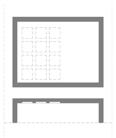 Decke als 2D-Plan im Modellierungsstandard Standard