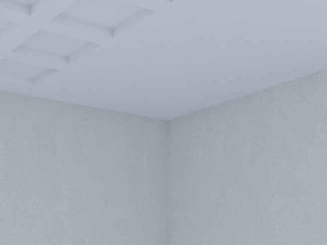Decke als 3D-Modell im Modellierungsstandard Standard