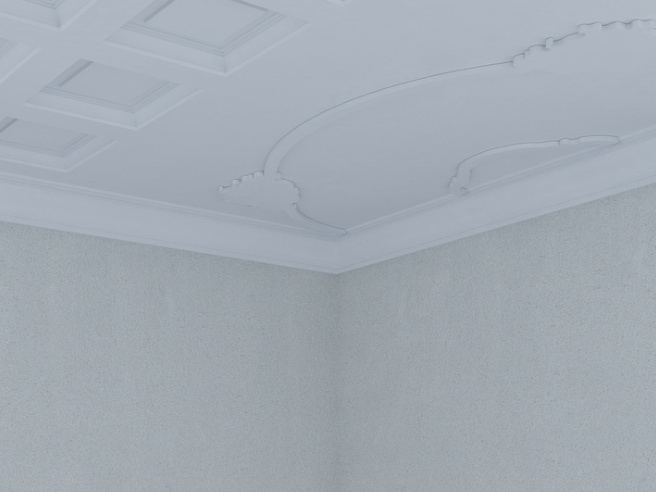 Decke als 3D-Modell im Modellierungsstandard Premium