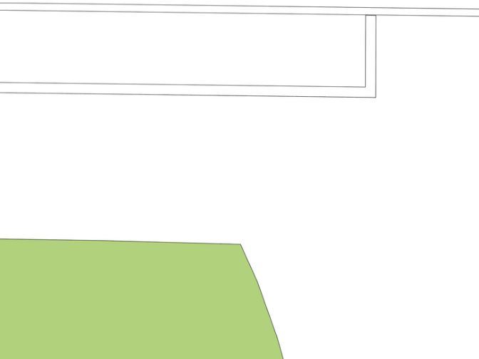 Gelände als 2D-Plan im Modellierungsstandard Standard