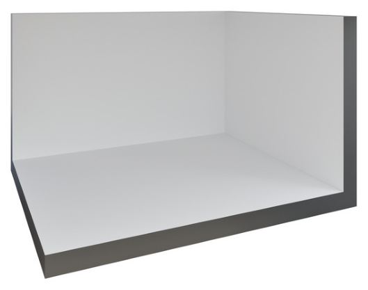 Küche als 3D-Modell im Modellierungsstandard Übersichtsplan