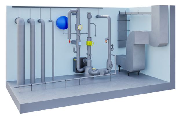 Rohre als 3D-Modell im Modellierungsstandard Premium